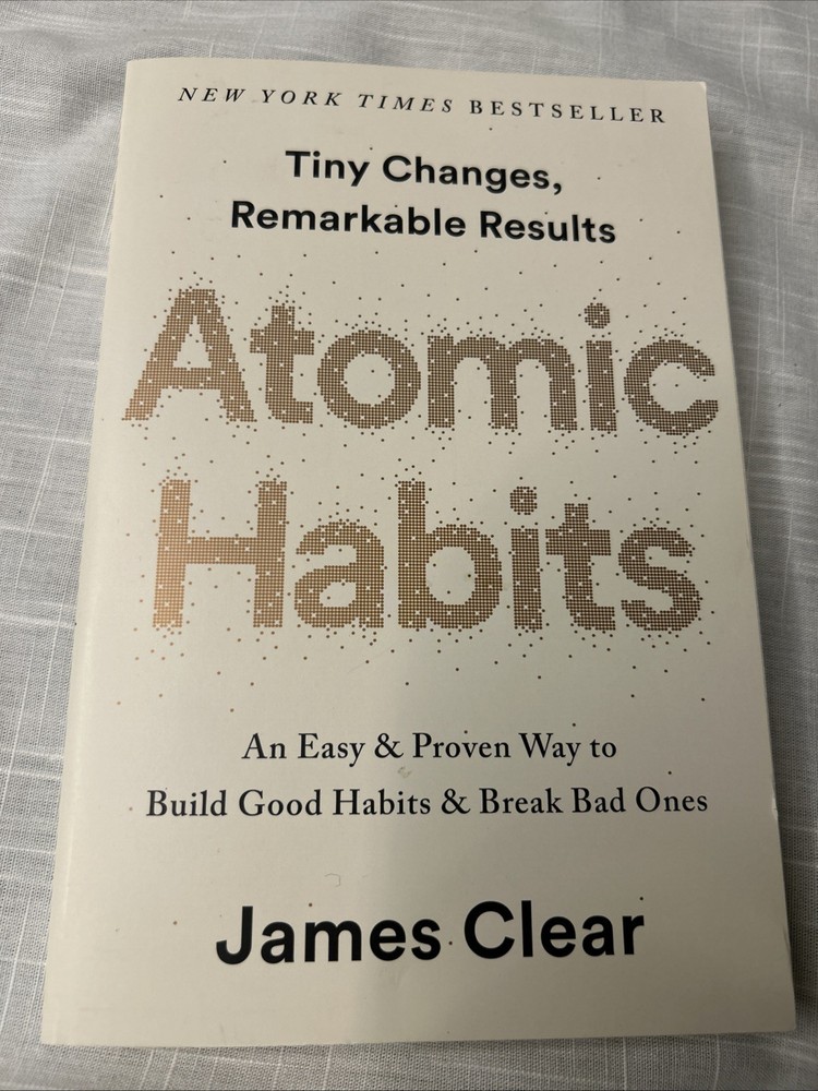 Atomic Habits by James Clear | Build Good Habits & Break Bad Ones | Paperback |