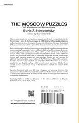 The Moscow Puzzles: 359 Mathematical Recreations (Dover Math Games & Puzzles)