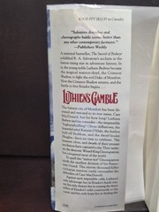 Luthien’s Gamble R.A. Salvatore 1996 1st Ed 1st Printing HCDJ VG Mylar