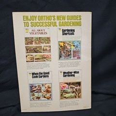 1974 Ortho House Plants Indoors Outdoors Book paperback 96 pages
