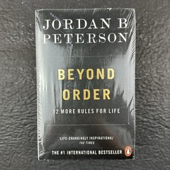 Lot of 2- 12 Rules of Life/ Beyond Order by Jordan B. Peterson