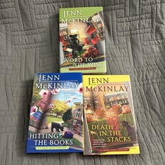 Lot of 3, Jenn McKinlay, Library Lover’s Mystery Cozy Mystery, Hardcover