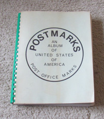1971 POSTMARKS An Album of United States of America Post Office Mark Some Stamps
