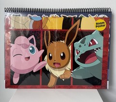 Pokemon Panorama Giant Coloring Activity Pad 45 Pages Stickers 3 Fold-Out Poster