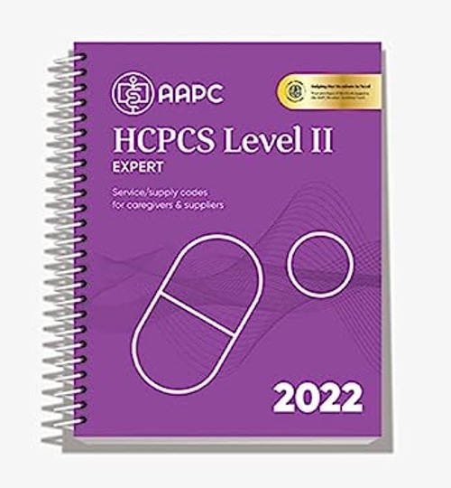 2022 HCPCS Level II Expert Professional Edition aapc