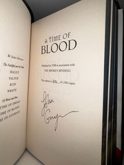 SIGNED The Broken Binding Of Blood And Bone Trilogy #1092