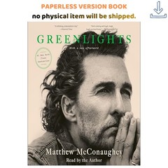 Greenlights, Matthew McConaughey (Author Narrator) 2026