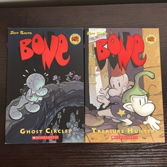 Lot of 10 BONE Graphic Novel Series by Jeff Smith Complete 1-9 & Rose a Prequel