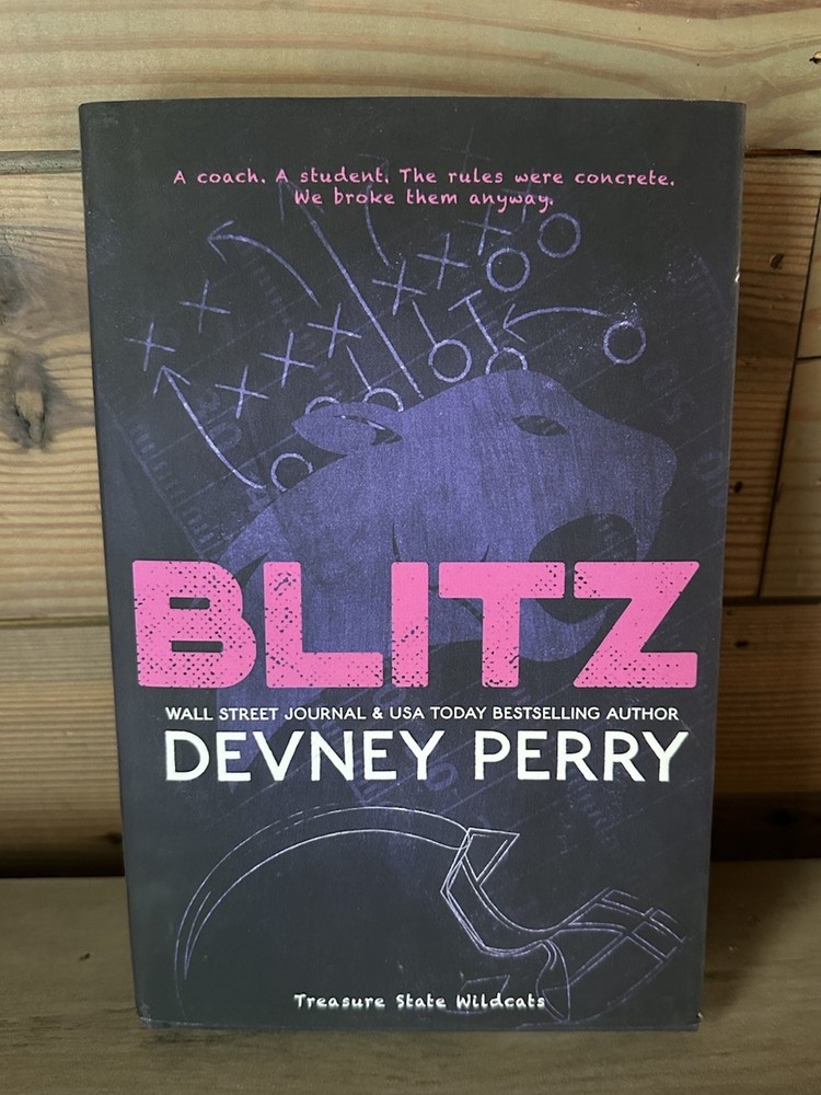 Blitz by Devney Perry Hardcover Book Treasure State Wildcats