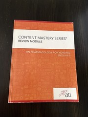 ATI Workbook/Study Guide Bundle – 8 books