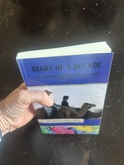 Diary of a Decade – 9781498453271, paperback, Gwen Kirkpatrick Inscribed
