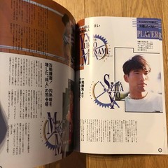 V.LEAGUE 1995 Volleyball Magazine Jan Special Issue All-Japan Player Map