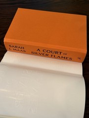 A Court of Silver Flames by Sarah J Maas Hardcover Indigo Exclusive 1st Ed Print