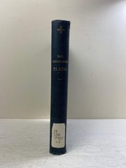 Plato 2 The Dialogues 1st Period by Friedlander Ex-library 1964 HC