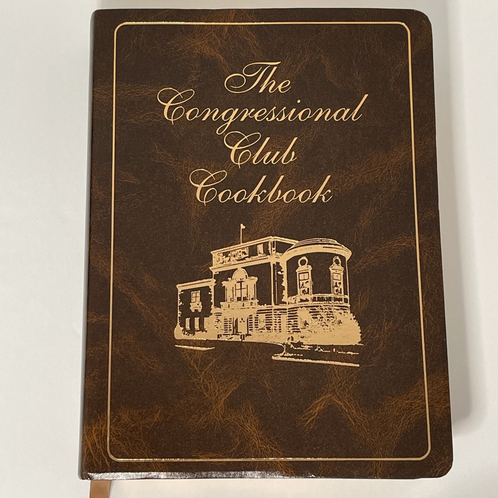 Congressional Club Cookbook 2005 14th Ed Recipes Soft Cover Gilt Edges 775 pages