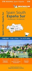 Andalucia – Michelin Regional Map 578 by Michelin Folded Book
