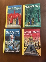 Madeline’s Book Collection Gift Set Ludwig Bemelmans 4 Hardcover Books + Case VG
