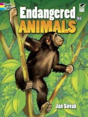 Endangered Animals (Dover Nature Coloring Book) – Paperback By Sovak, Jan – GOOD