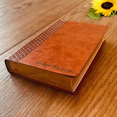 Personalized KJV Bible with Name Engraved, Custom KJV Study Bible, Baptism Gifts