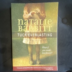 Square Fish Tuck Everlasting by Natalie Babbitt Paperback Immortality Family