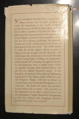 Five Stages of Greek Religion. Gilbert Murray. Beacon Press. 1951. HCDJ