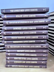 Louis L’Amour Leatherette Hardcover Books (Sold Individually) Read description!!