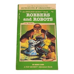 TSR Robbers and Robots Mike Carr Vintage 1983 Dungeons & Dragons 1st Printing