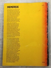 Hendrix Paperback Book by Chris Welch 1973