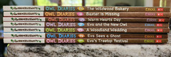 Lot 7 Rebecca Elliott Owl Diaries PB Books 1-7 in series