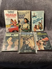 22 VINTAGE PAPERBACK PULP EROTIC SLEAZE SMUT GGA BOOKS 1950s 1960s RARE 1970’s