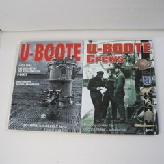 2 Hardcover Histoire & Collections U-Boote Books – U-Boote 1935-1945 and Crews