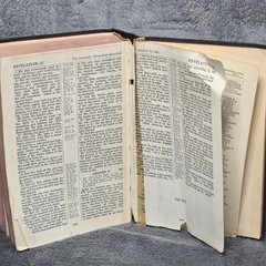 1954 Gideon Holy Bible Authorized King James Version KJV National Bible Press