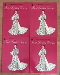 1980’s Lot of 10 Smithsonian Coloring Books-1st Ladies+Mammals-Experience
