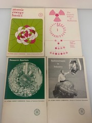 Lot of 10 US Atomic Energy Commission Booklets + Index + Publication List VG