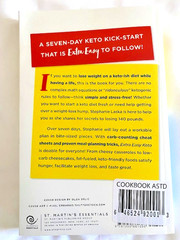 Extra Easy Keto Book Ketogenic Diet Low Carbs Stephanie Laska Meal Planning Soft