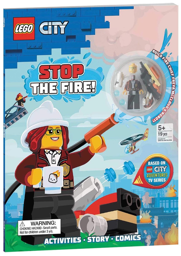 LEGO City: Stop the Fire! (Activity Book with Minifigure) – paperback AMEET …