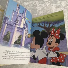 Vintage 1997 A Little Golden Book Mickey’s Walt Disney World Adventure Excellent