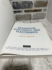 Automotive Electricity and Electronics James D Halderman 4th Edition Pearson