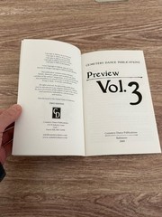 Cemetery Dance Publications – Preview vol. 3 2009 Chapbook/Pamphlet