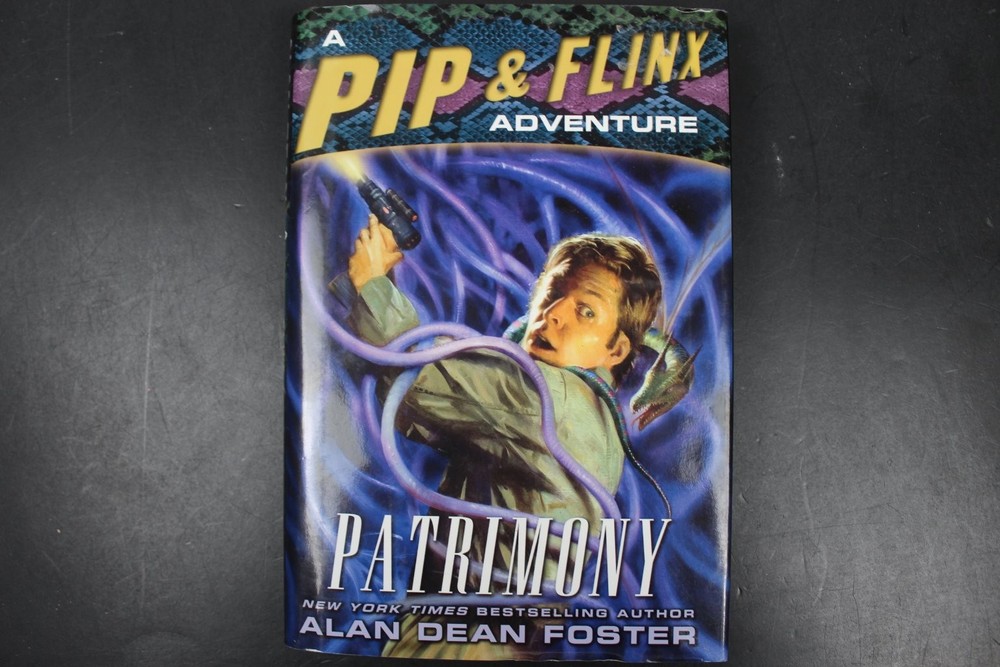 Patrimony Alan Dean Foster 2007 First Edition Pip & Flinx Sci-Fi Del Rey HCDJ