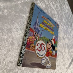 Vintage 1997 A Little Golden Book Mickey’s Walt Disney World Adventure Excellent