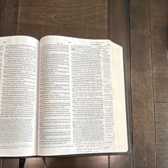 Crossway Holy Bible English Standard Version (ESV) Leather Bound 2016 Inscribed