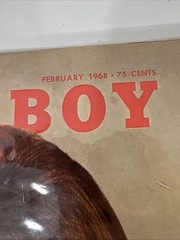 Playboy Magazine February 1968 🔥 CG Paulette Lindberg 🔥 PM Nancy Harwood 🔥