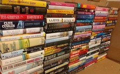 Lot of 10 Pounds Hardcover INSTANT COLLECTION GENERAL FICTION Book MIX GENRE SET