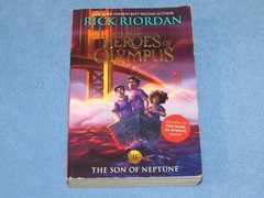 9 Book Lot: HEROES OF OLYMPUS 1-4 & PERCY JACKSON 1-5 by Rick Riordan ~DISNEY