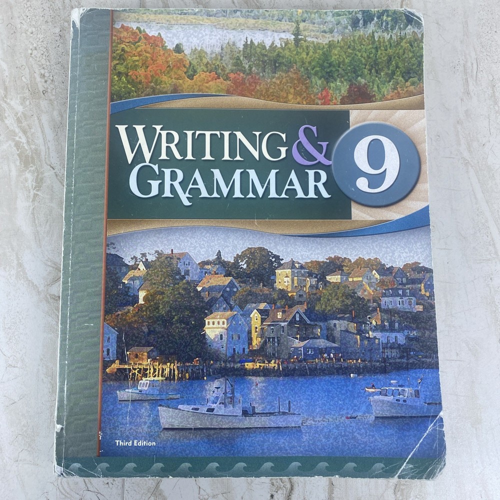 Writing & Grammar 9, 3rd Edition Bob Jones University GOOD