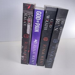 Legacy of Gods Series by Rina Kent Set Lot of 4 Dark Romance PB Books Collection