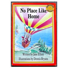 RARE KIDS BOOK No Place Like Home Sunshine Books 1990 Jane Elliott Dennis Bryans