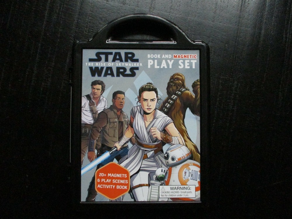 Star Wars The Rise of Skywalker Book and Magnetic Play Set ~ NEW