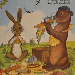 RARE The Country Life of J.B. Rabbit Doris Susan Smith Hardcover 1983 Children